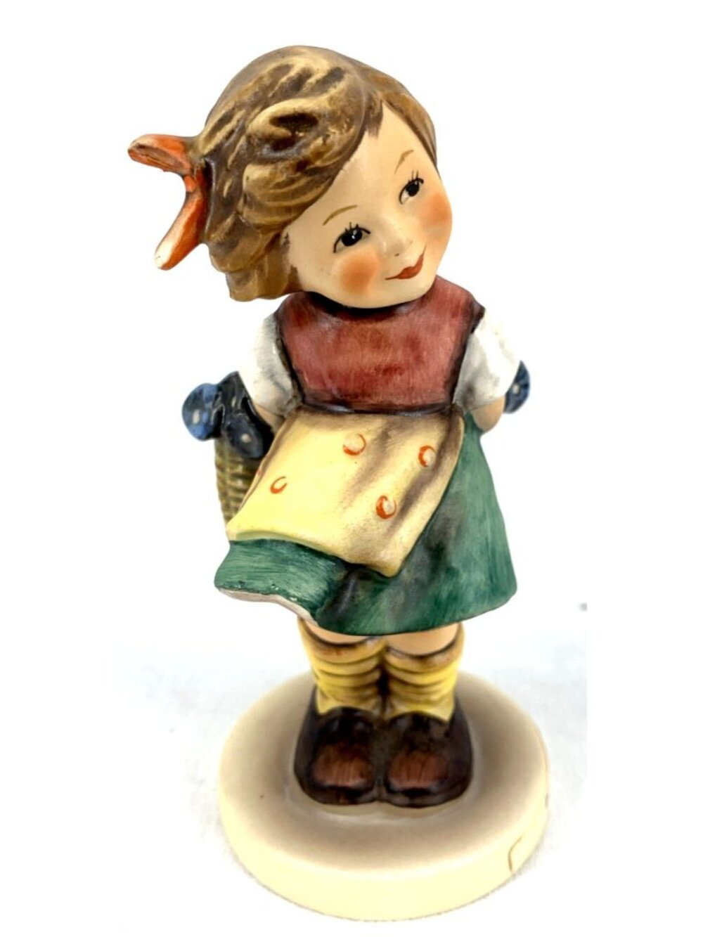 Goebel Hummel Bashful Figurine Porcelain 4.5" Tall West Germany 377